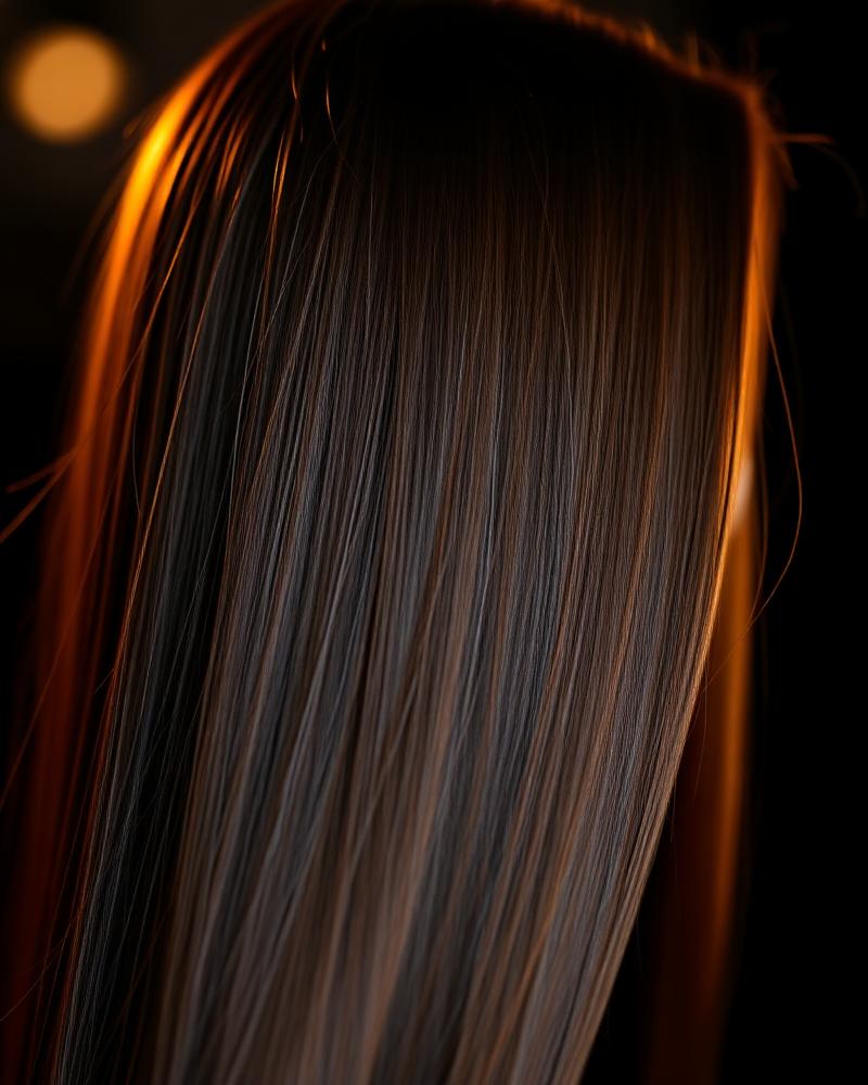 Cabelo alinhado com progressiva